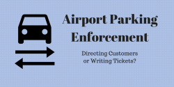 airport parking enforcement