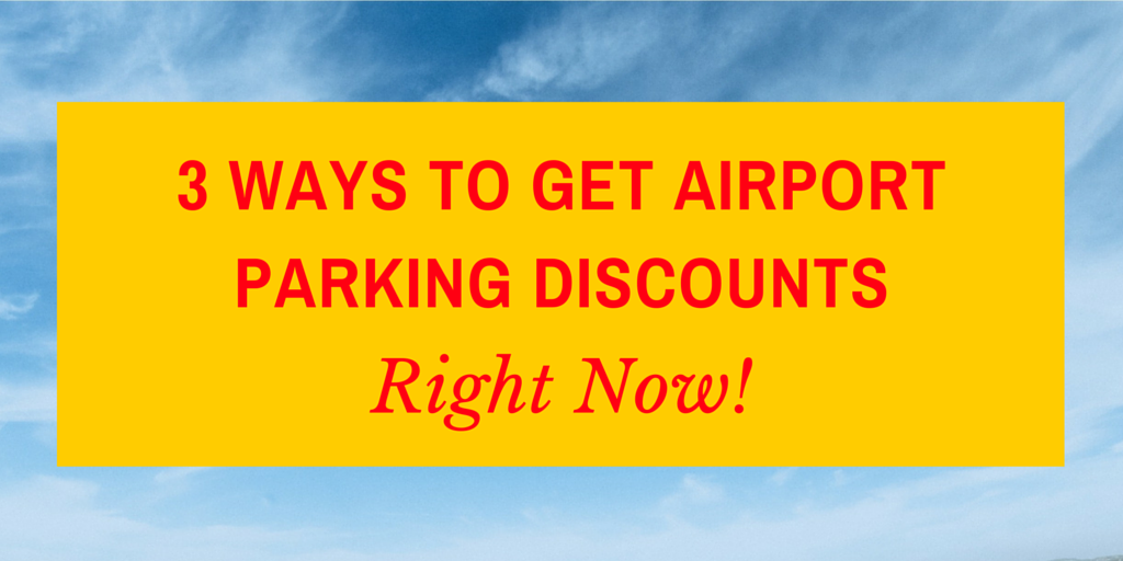 airport parking discounts